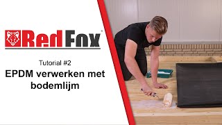 EPDMdakbedekking met bodemlijn  RedFox® EPDM TUTORIAL 2 [upl. by Asemaj145]