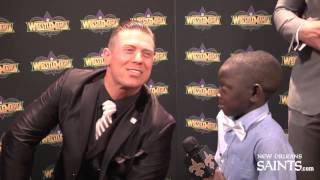 Jarrius Robertson clowns The Miz [upl. by Lebana54]