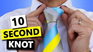 How to Tie a Tie Super Fast and Easy [upl. by Esinned214]