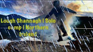 Lough Shannagh  Solo amp Wild camping  Mourne Mountains  Northern Ireland [upl. by Apilef]