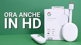 Chromecast con Google TV ora anche in HD 😎  Recensione [upl. by Darline]