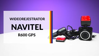 Wideorejestrator Navitel R600 GPS – dane techniczne – RTV EURO AGD [upl. by Cathrine997]