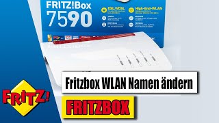 FritzBox 7590 Name ändern  FritzBox WLAN Name ändern ✅ Tutorial 2024 [upl. by Notreb515]