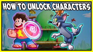 HOW TO UNLOCK CHARACTERS IN MULTIVERSUS [upl. by Anitsihc265]