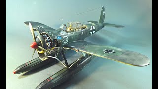 Arado Ar 196A3 Revell 04688 scale 132 Обзор готовой модели [upl. by Einiar447]