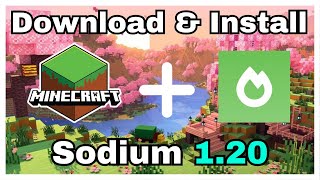 How To Download amp Install Sodium In Minecraft 120 [upl. by Katsuyama53]