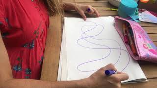 Colour Your Breath  Mindful Art for Kids [upl. by Ahsropal]