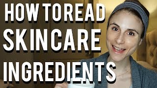 How to read skin care ingredients Dr Dray [upl. by Anerahs]