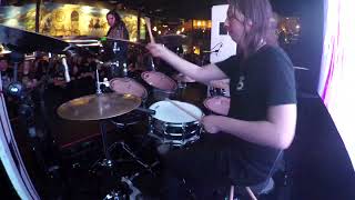 Mike Caputo  Brand of Sacrifice  Eclipse Live Drum Cam [upl. by Magel674]