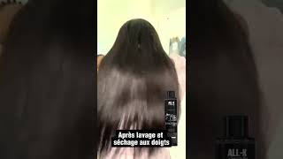 Lissage indien Brazilian Blow résultat après la douche [upl. by Aikemit]