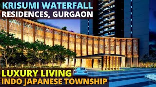 2 amp 3 BHK Ultra Luxury Krisumi Waterfall Residences Gurgaon an Indo Japanese Township  📞 9899990213 [upl. by Layman641]