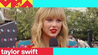 Taylor Swift Talks New Album Lover amp Performing at the VMAs  2019 Video Music Awards [upl. by Spalla]