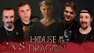 HOUSE OF THE DRAGON 2x8 REACTION quotThe Queen Who Ever Wasquot [upl. by Schatz271]