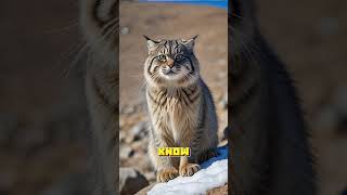 🌍 6 Facts About the Pallass Cat Manul You Didnt Know Wildlife NatureLovers CatLovers [upl. by Pell]