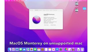 MacOS Monterey on Unsupported Mac [upl. by Stephenson]