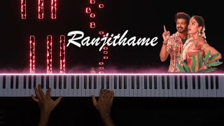 Ranjithame instrumental cover  Varisu  Vijay  Rashmika  Thaman  4K  Antony Musical [upl. by Fasta967]