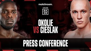 Lawrence Okolie vs Michal Cieslak Plus Undercard Press Conference [upl. by Acirtal]