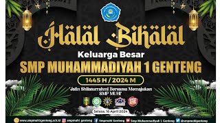 HALAL BIHALAL 2024 GURU amp KARYAWAN smpmuhammadiyah1genteng [upl. by Netsyrc190]