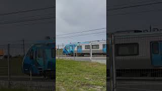 HCMT Set 64 at the former South Gippsland LX in Dandenong [upl. by Dorlisa]