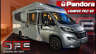 Fiat Ducato 8 Carado  Camper Pro Alarmanlage von Pandora [upl. by Aalst]