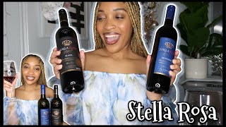 Stella Rosa Wine Review FIRST TIME TRYING  Vlogmas Day 13 [upl. by Eimmas150]