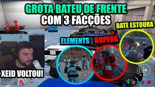 😱EITA😱GROTA BOTEU DE FRENTE COM 3 FACÇÕES😱BOPEGG ELEMENTS BATE ESTOURA😱GTA RP [upl. by Akino]