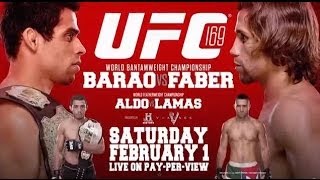 UFC 169 Barao vs Faber  Extended Preview [upl. by Daniell]