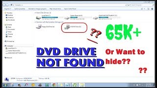 CD DVD Drive not detected Windows 7 8 81 10 free  How To Fix CDROM Issues in Bangla [upl. by Dorinda]