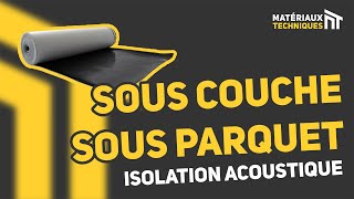 Sous couche sous parquet  Isolation acoustique 👣🔇 [upl. by Zinah]