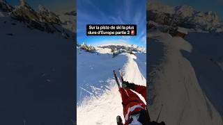 Elle est plus dure que le Mur Suisse  🏔️⚔️ La piste du Grand Couloir à Courchevel  ⛷️ [upl. by Eidnyl433]