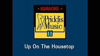 Up on a housetop  karaoke without vocals [upl. by Weinshienk]