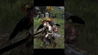 Proper way to play with curved swords in elden ringer [upl. by Annayk431]