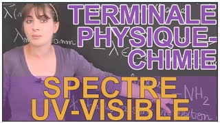 Spectre UVvisible  PhysiqueChimie  Terminale  Les Bons Profs [upl. by Ellebyam]