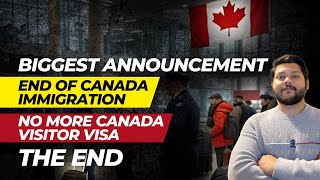 Changes in Canada Visitor Visa No More Multiple Entry  Canada Immigration Latest News [upl. by Ttennaj]