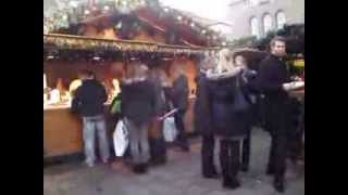 Auf dem Weihnachtsmarkt in Hildesheim am Montag den 23122013 [upl. by Polito109]