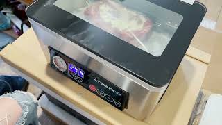 Avid Armor USV20 Chamber Vacuum Sealer  First Seal and Marinate [upl. by Sarine]