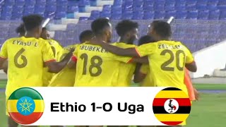 Cecafa U20 2022  Group B  Ethiopia vs Uganda  Highlights [upl. by Bainter]