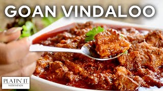 The BEST Goan Pork Vindaloo  Holiday Favourites [upl. by Nauqaj97]