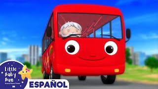 Las ruedas del autobús  Parte 14  Canciones Infantiles  Little Baby Bum en Español [upl. by Nidak408]