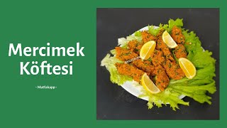 Mercimek Köftesi Tarifi [upl. by Achilles]