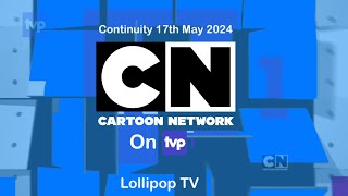 Cartoon Network Animations Poland on TVP 1 Poland continuity 17th May 2024 0823 CET [upl. by Sochor105]