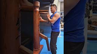 JKD Wooden Dummy  Wing Chun  Jeet Kune Do  FMK Martial Arts [upl. by Yhotmit381]