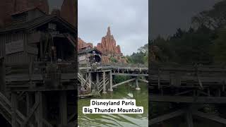 Disneyland Paris’ Big Thunder Mountain from the Molly Brown Riverboat disneylandparis [upl. by Inoue]