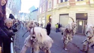 Krampus Parade Graz  Austria December 2013 [upl. by Rosio355]