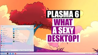 A Quick First Look At KDE Plasma 6 [upl. by Nnylidnarb791]