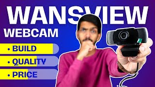 Best Budget Webcam Under 2000 Wansview 1080p USB Webcam Review [upl. by Cora]