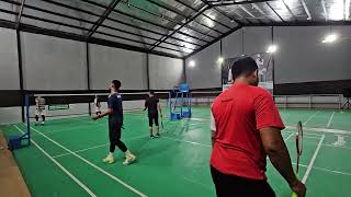 Jogja Badminton  RifqiAkmal vs PandjiYoris [upl. by Channa]