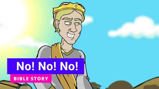 Bible story quotNo No Noquot  Primary Year D Quarter 3 Episode 9  Gracelink [upl. by Halueb]