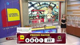 📍Resultado Premio Mayor Lotería de Bogotá sorteo 2762 del 03 de octubre de 2024 [upl. by Adnat]