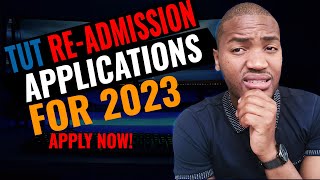 How to reapply at TUT for 2023 online  TUT readmissions for rejected or internal students [upl. by Edac80]